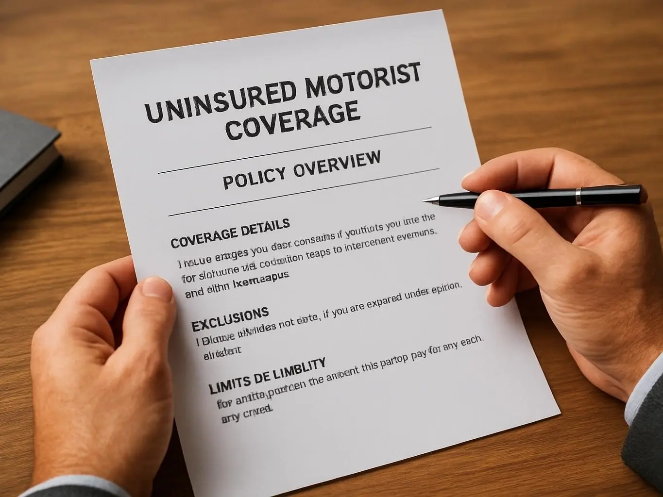 Motorcycle injury claim consultation for crash victim near Decatur with Atlanta skyline in background