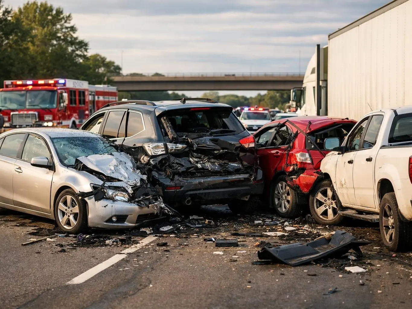 Attorney reviewing Sandy Springs crash report after rideshare accident near Heritage Green